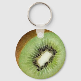 Kiwi Watercolor - Key Chain