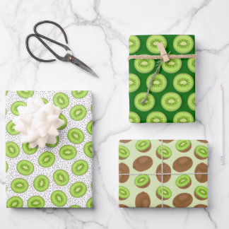Kiwi  wrapping paper sheets