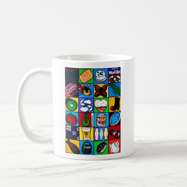 Kiwiana Coffee Mug (Left)