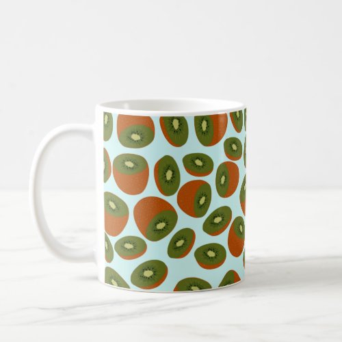 Kiwifruit Pattern Coffee Mug