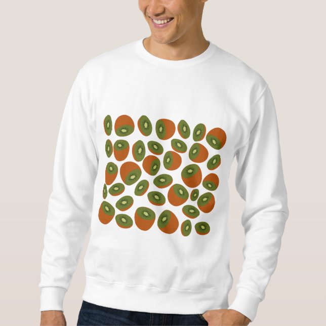 Kiwifruit Pattern Sweatshirt (Front)