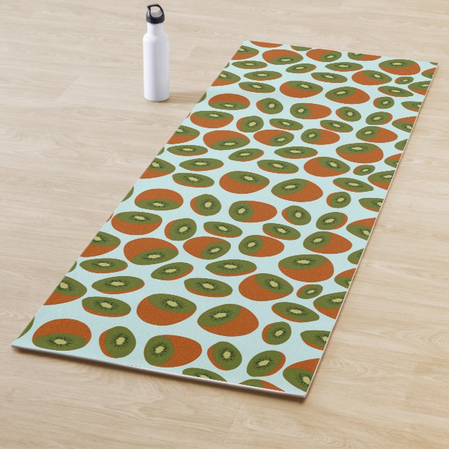 Kiwifruit Pattern Yoga Mat (In Situ)