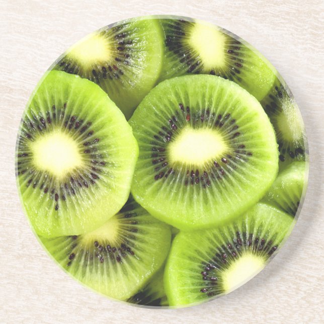 Kiwis Sandstone Coaster (Front)