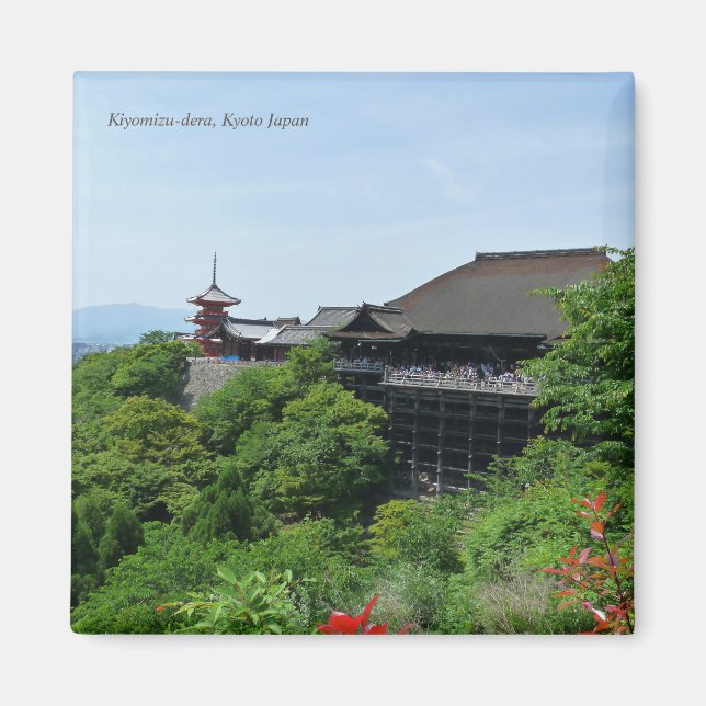 Kiyomizu-dera Kyoto Japan Magnet (Front)