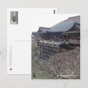 Kiyomizu-dera (Main Hall) Postcard