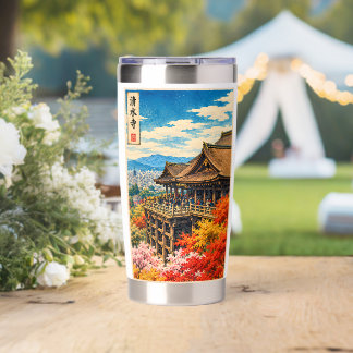 Kiyomizu-dera Temple in Kyoto – Traditional Japane Insulated Tumbler