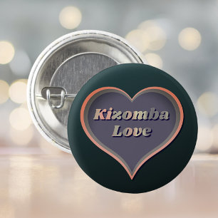 Kizomba Love Heart Button