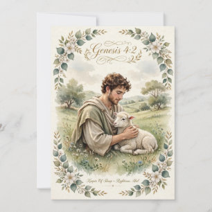 KJV Bible-Abel Bible Study Card-Men of the Bible Note Card