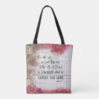 Bible verse outlet tote bags