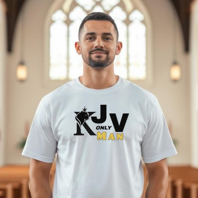 KJV Only Man - Crowned Lion T-Shirt (Creator Uploaded)