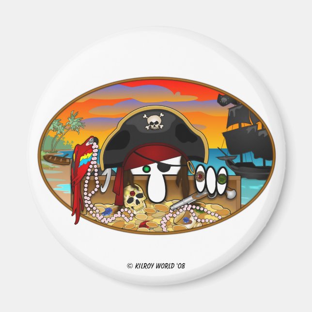 KK Pirate Magnet (Front)