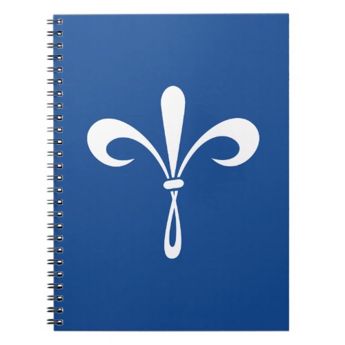 KKG Fleur de Lis Deep Blue Notebook