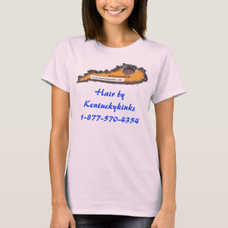 kklogo-549x186, Hair by Kentuckykinks1-877-570-... T-Shirt