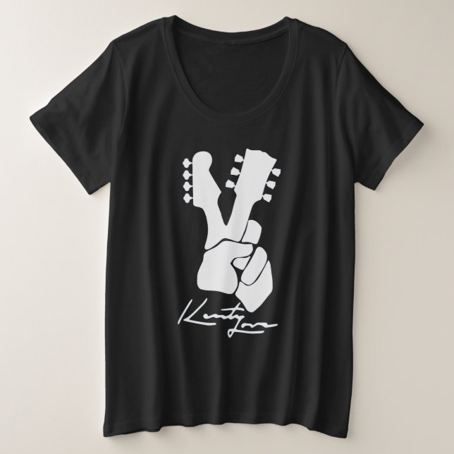 KL Logo Women's Plus-Size Basic T-Shirt (Design Front)