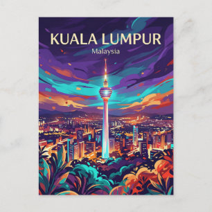 KL Tower Malaysia Postcard