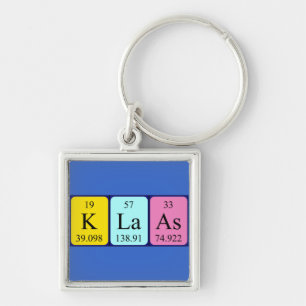 Klaas periodic table name keyring