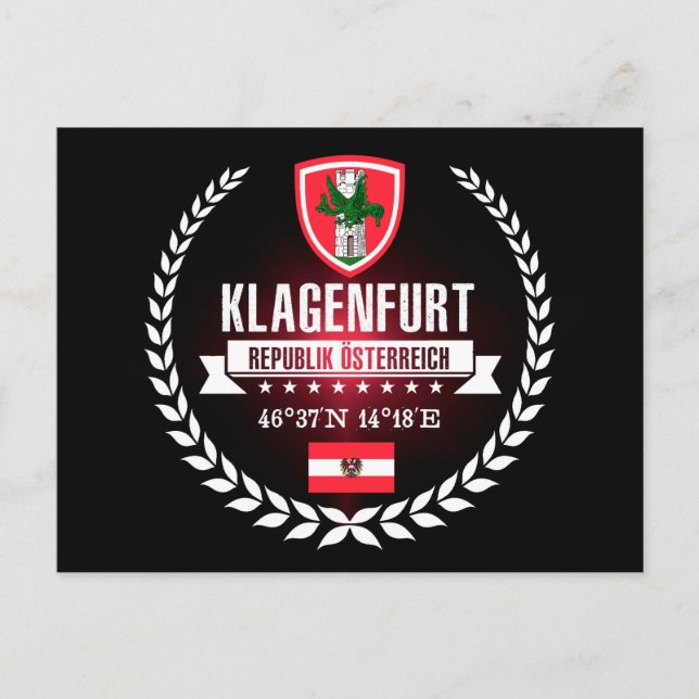 Klagenfurt Postcard (Front)