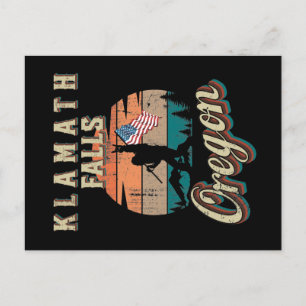 Klamath Falls Oregon Postcard