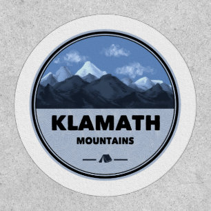 Klamath Mountains California Oregon Camping Patch