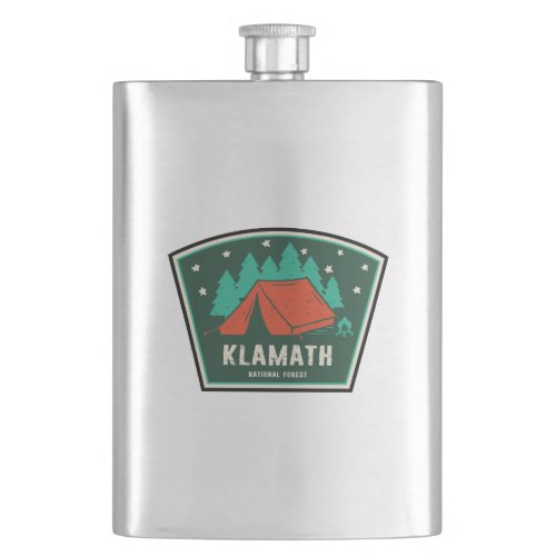 Klamath National Forest Camping Flask