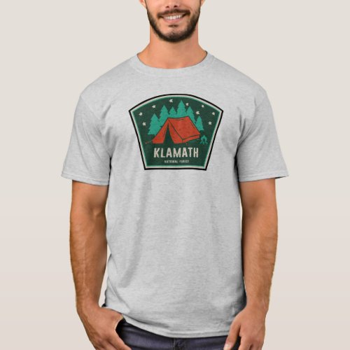 Klamath National Forest Camping T_Shirt