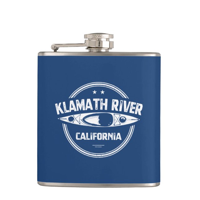 Klamath River, California Flask (Front)