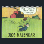 Klassic Kartoon Kat 2026 Calendar<br><div class="desc">You'll spend each month of the year looking forward to the next month with this 2026 wall calendar, featuring a dozen large, lovingly restored pieces of prime Herriman art!</div>