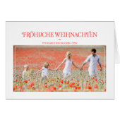 Klassische Feiertags-Gruß (Front Horizontal)