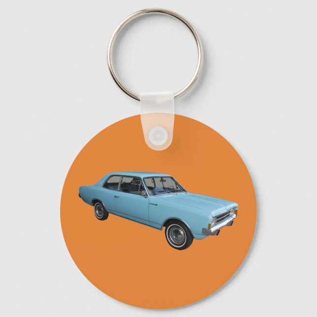 Klassischer Opel Rekord Keychain (Front)