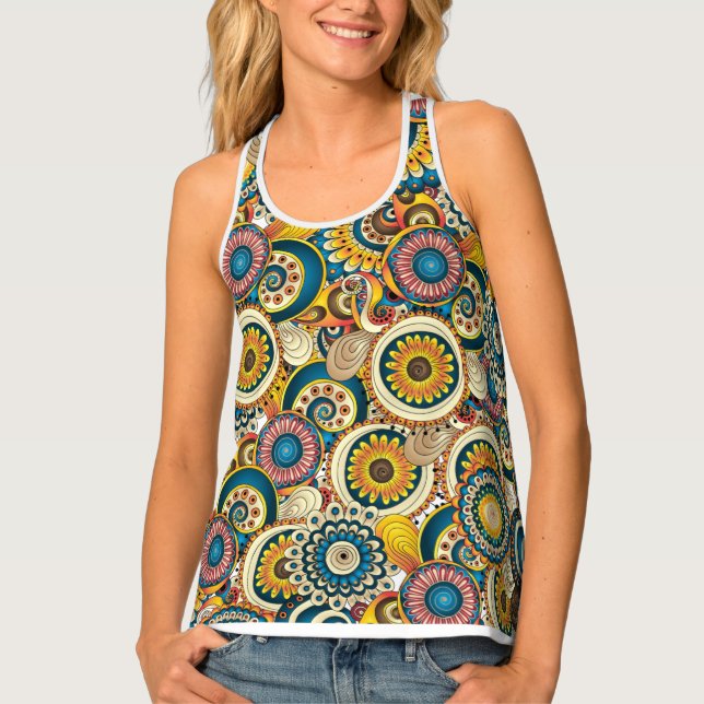 Klaus Hargreeves Palm Tree Tank Top Replica (Front)