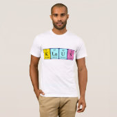 Klaus periodic table name shirt (Front Full)