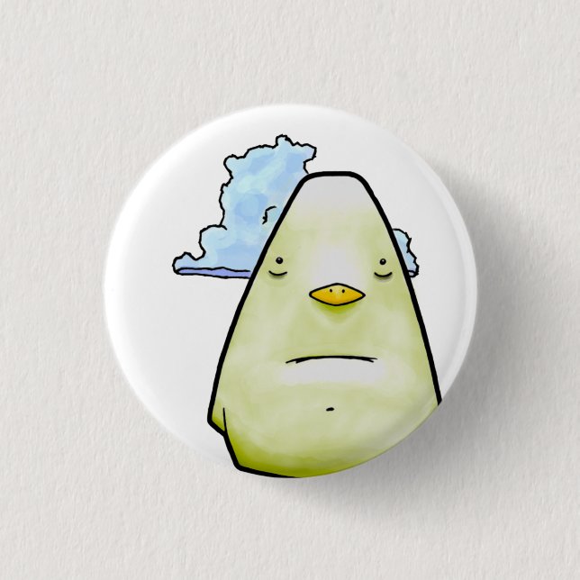 Klaus Pinback Button (Front)
