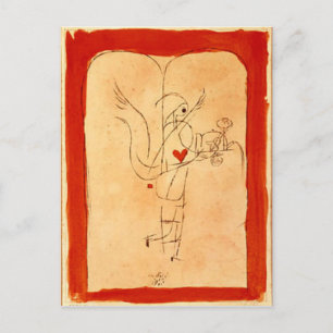 Klee - A Spirit Serves a Small Breakfast Postcard