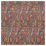 Klee Abstract Forest Expressionist Modern Art Fabric