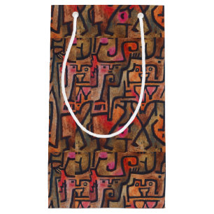 Klee Abstract Forest Expressionist Modern Art Small Gift Bag