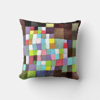 Klee - Abstraction with Reference...Tree Throw Pillow