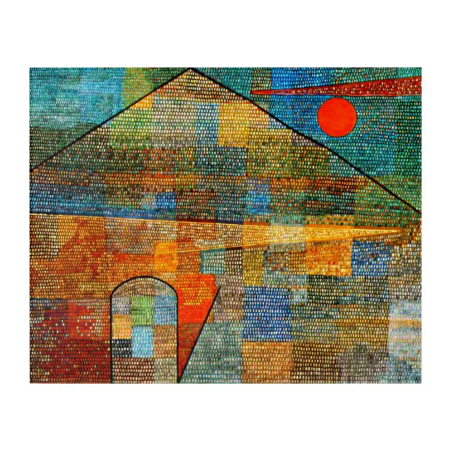 Klee - Ad Parnassus Acrylic Print (Front)