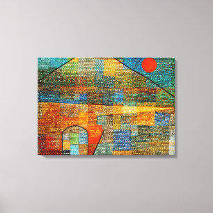 Klee - Ad Parnassus Canvas Print