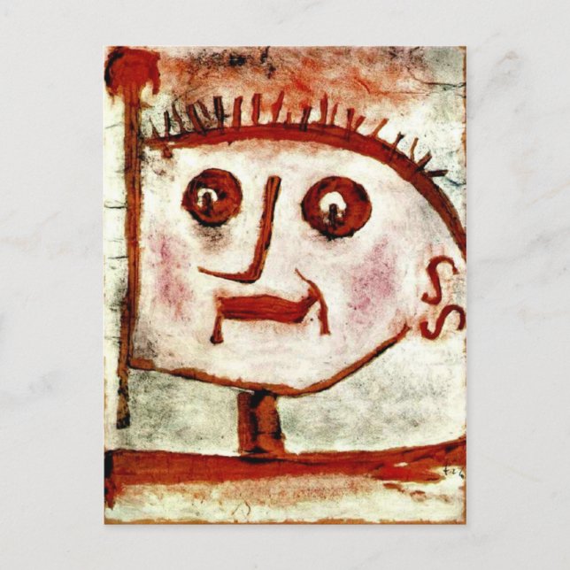 Klee - An Allegory of Propaganda, 1939 Postcard (Front)