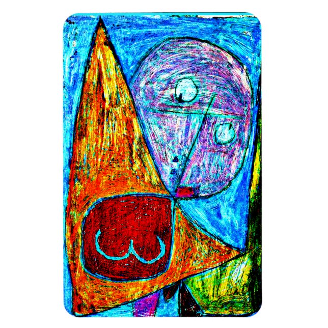 KLEE - Angel Still-feminine, 1939 artwork Magnet (Vertical)