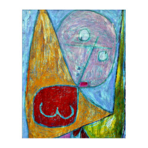 Klee - Angel Still Feminine Acrylic Print