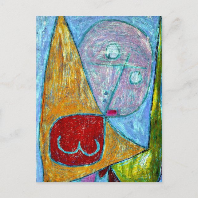 Klee - Angel Still Feminine Postcard (Front)