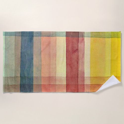 Klee _ Architecture of the Plain Beach Towel