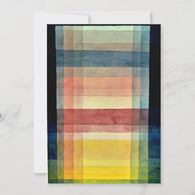 Klee - Architecture of the Plain Card (Front)