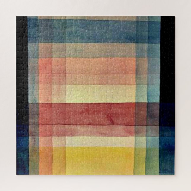 Klee - Architecture of the Plain Jigsaw Puzzle (Vertical)
