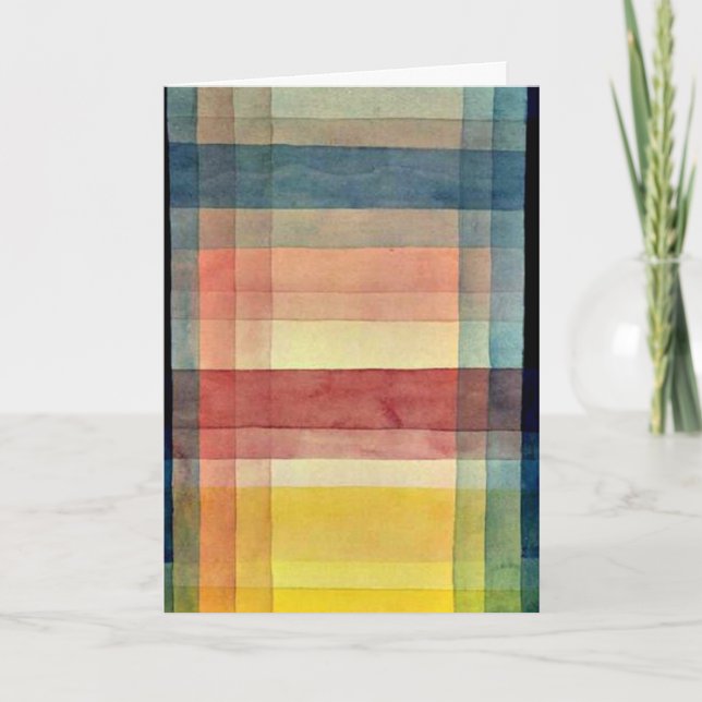 Klee - Architecture of the Plain large Card (Front)