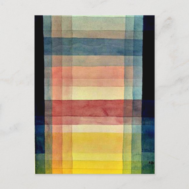Klee - Architecture of the Plain Postcard (Front)