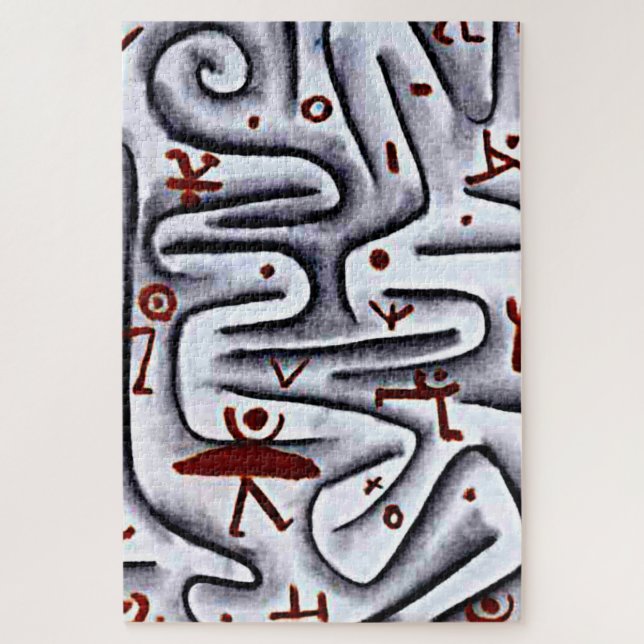 Klee - Area of High Spirits Jigsaw Puzzle (Vertical)