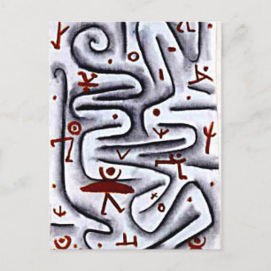 Klee - Area of High Spirits Postcard