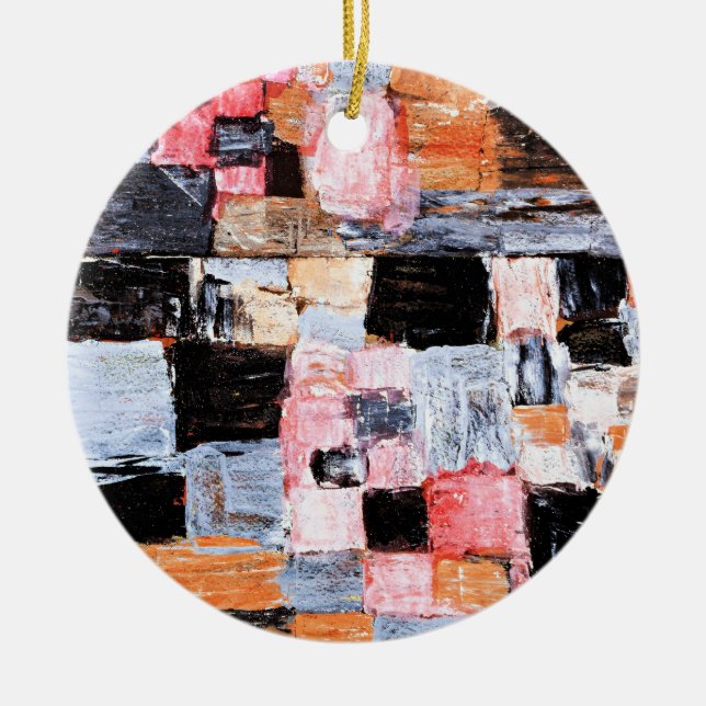 Klee - Ascent of a Town Ceramic Ornament (Front)